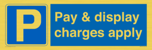 Pay & display charges apply